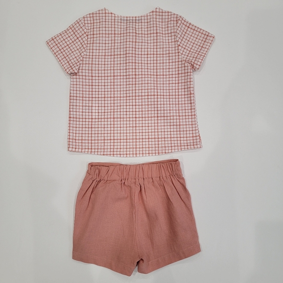 12M Babidu Spanish shirt and short Set - Picture 7 of 7